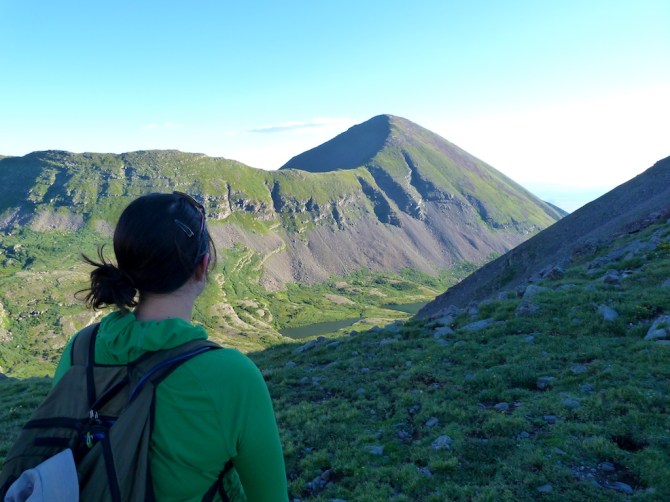 Steph_surveys_kit_carson_and_north_colony_lakes