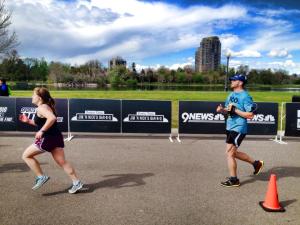 I ran the colfax 1/2 marathon in 2:06