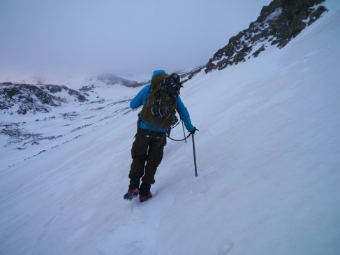 Traversing hard snow Image
