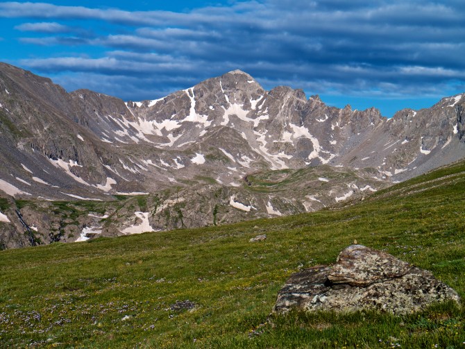 The views of Fletcher Mountain are jaw dropping