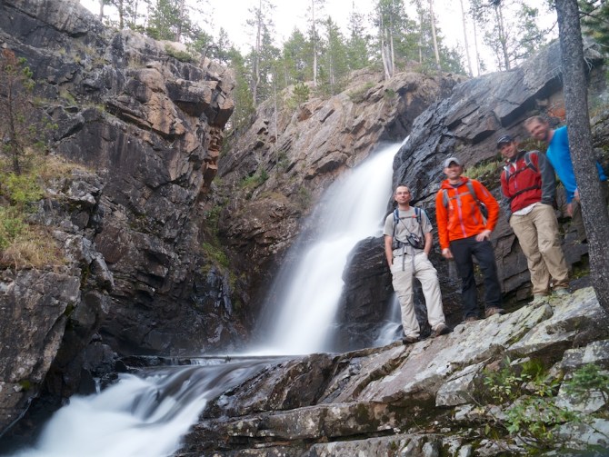 This was one of the best waterfalls I have come accross in colorado. 