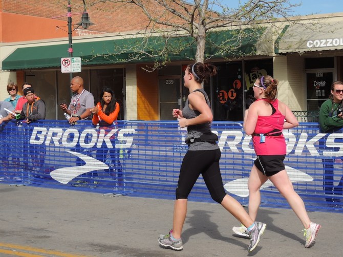 As I finished the first half I again thought about Juli and Angela who would soon be finishing their first 1/2