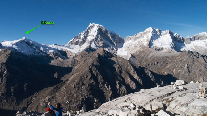 Ischinca 18,143' viewed from Urus