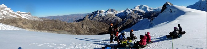 Taking a break on the shoulders of a giant. 