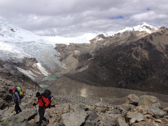 making our way to basecamp